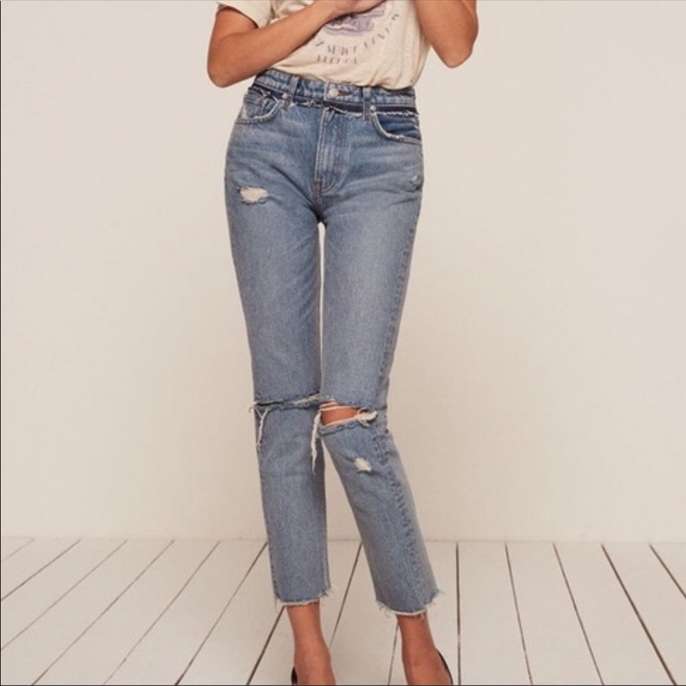 Reformation Julia High Rise Denim
